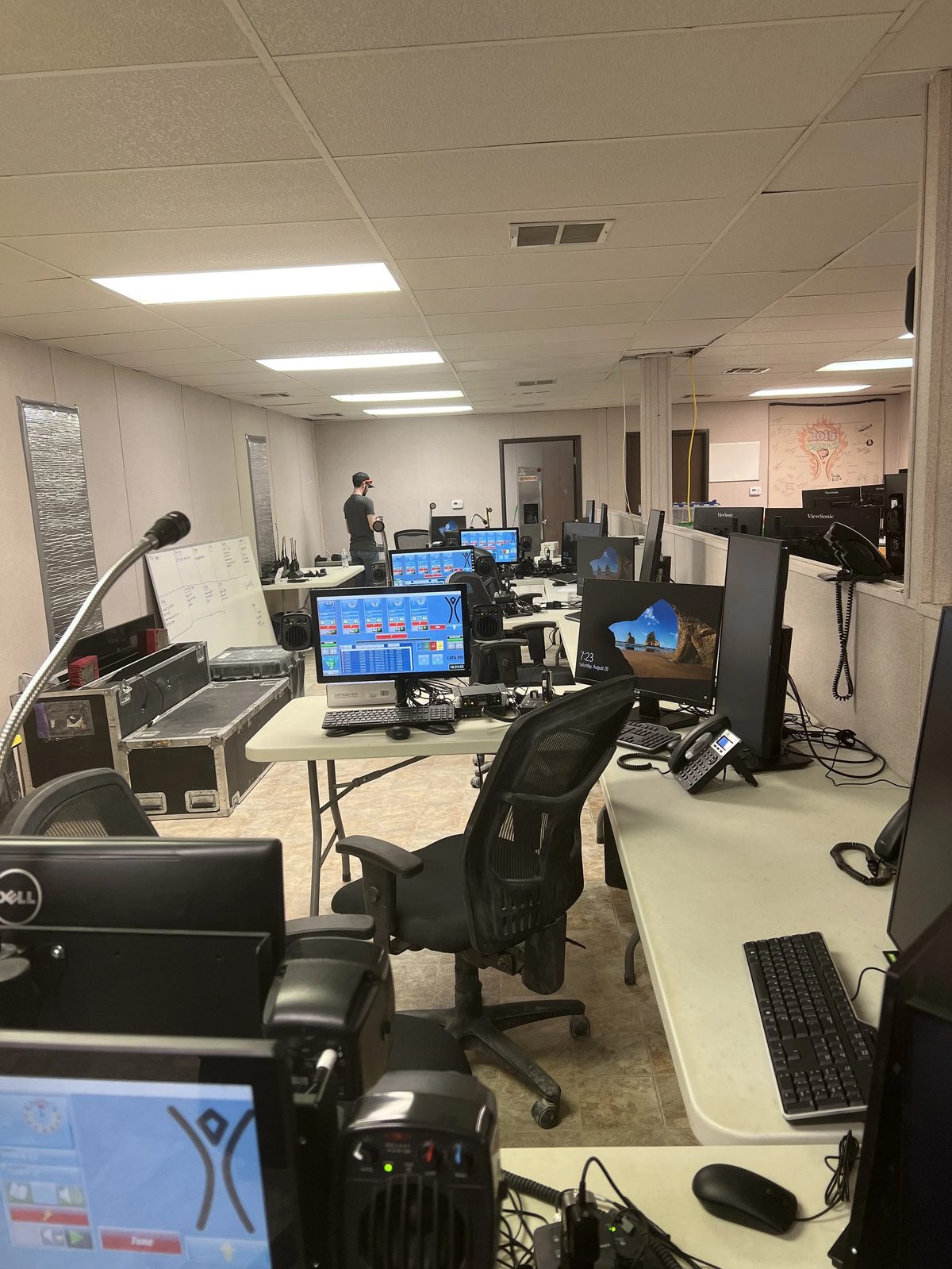 Tower climbing and antenna installation — Richesin Engineering crew