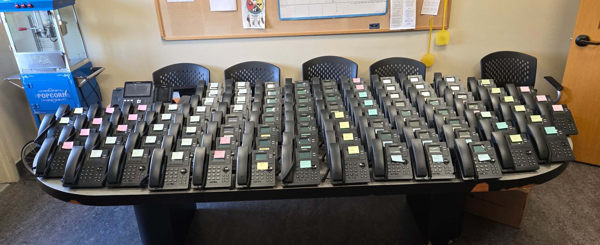 Yealink phones staged for deployment across 17 tribal telecom sites